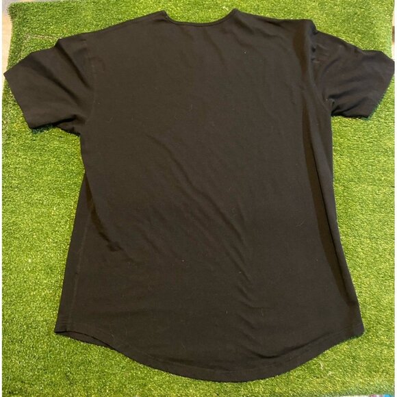 Bylt Basics shirt mens extra large black drop cut short sleeve lightweight 42 - Picture 6 of 10